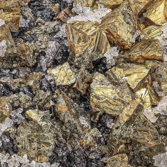 Chalcopyrite Sphalerite & Ferberite