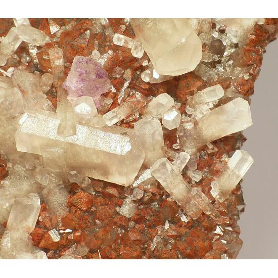 Calcite On Eisenkiesel