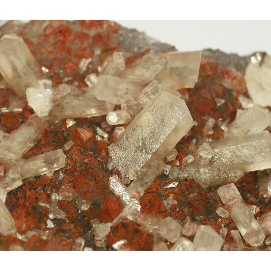 Calcite On Eisenkiesel