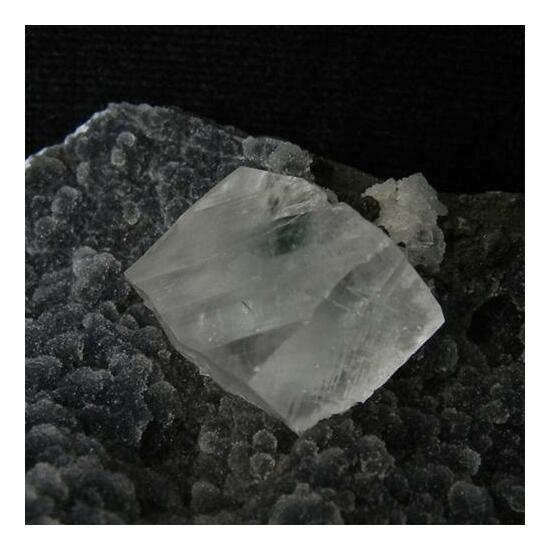 Calcite On Chalcedony