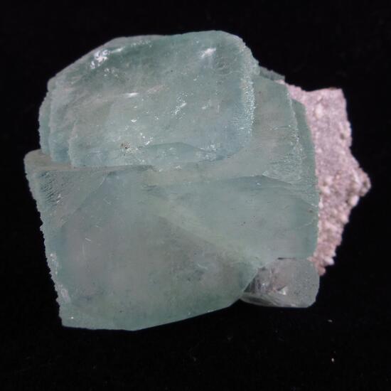 Apophyllite On Heulandite