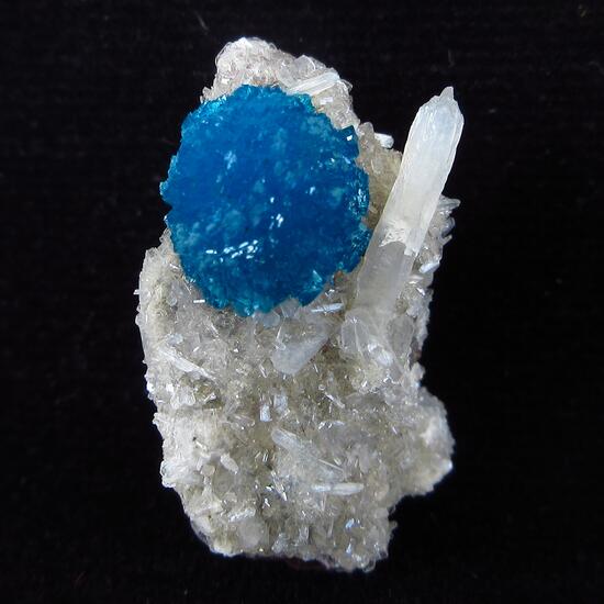 Cavansite On Heulandite With Stilbite