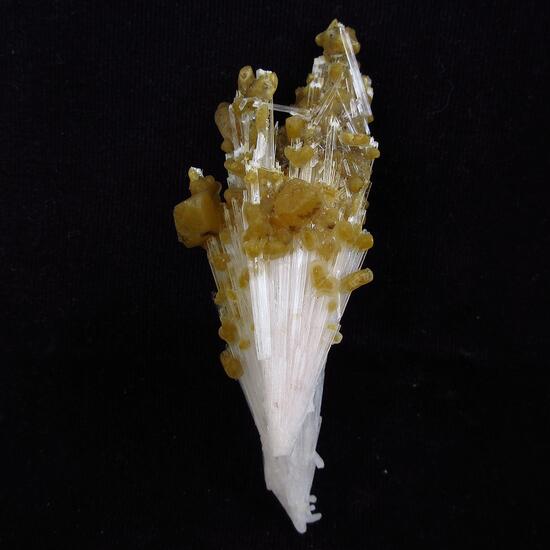 Calcite On Scolecite