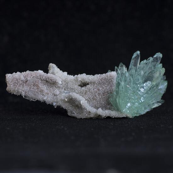 Apophyllite On Chalcedony