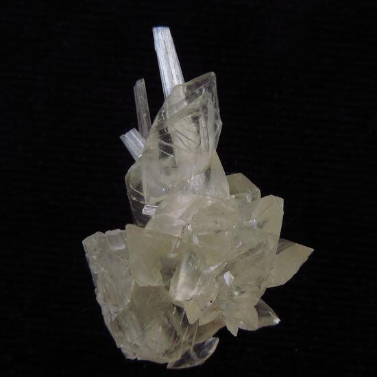 Calcite On Scolecite