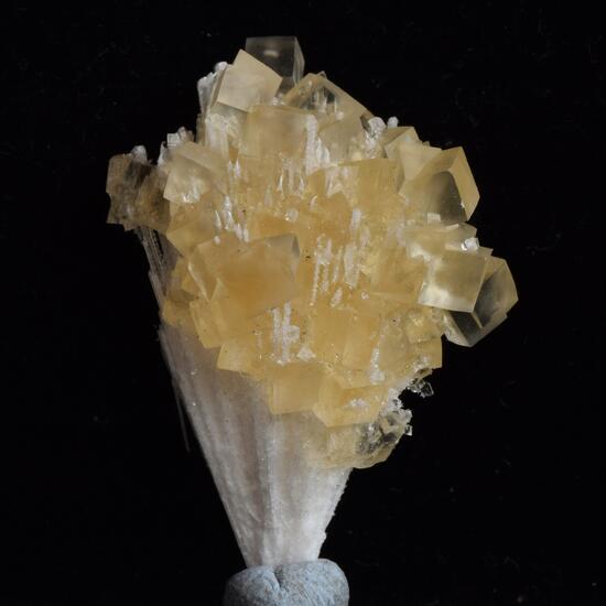 Calcite On Mesolite