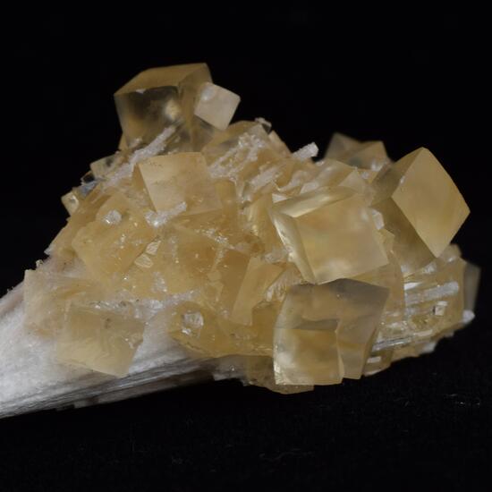 Calcite On Mesolite