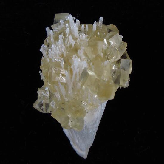 Calcite On Mesolite