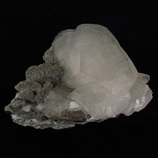 Calcite With Pyrite