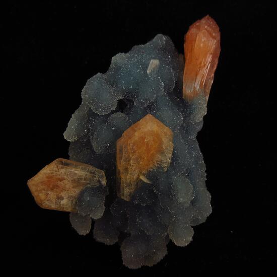 Stilbite On Chalcedony