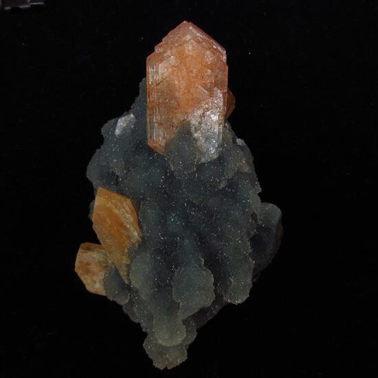 Stilbite On Chalcedony