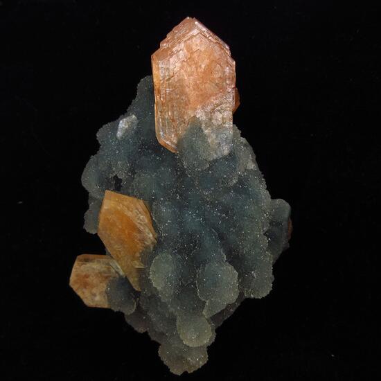 Stilbite On Chalcedony
