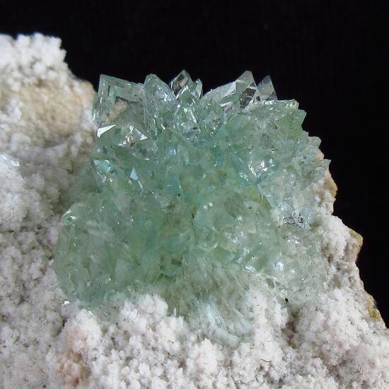 Apophyllite On Chalcedony