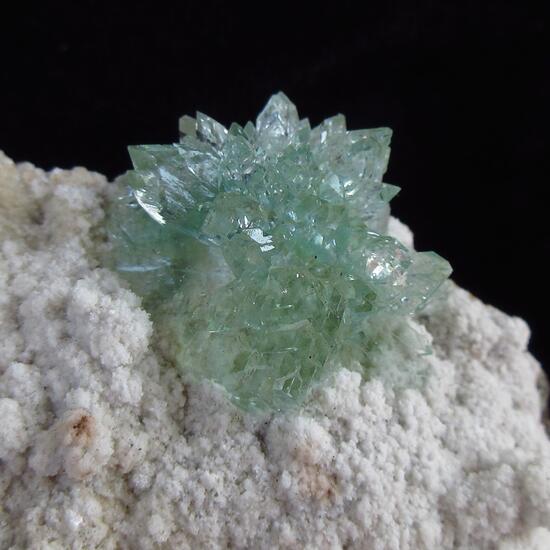 Apophyllite On Chalcedony