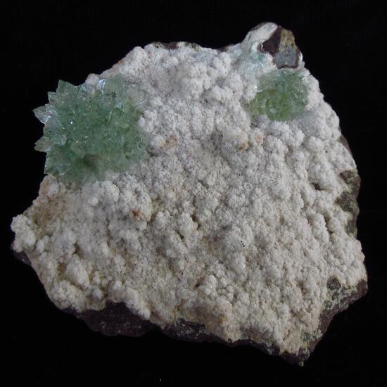 Apophyllite On Chalcedony