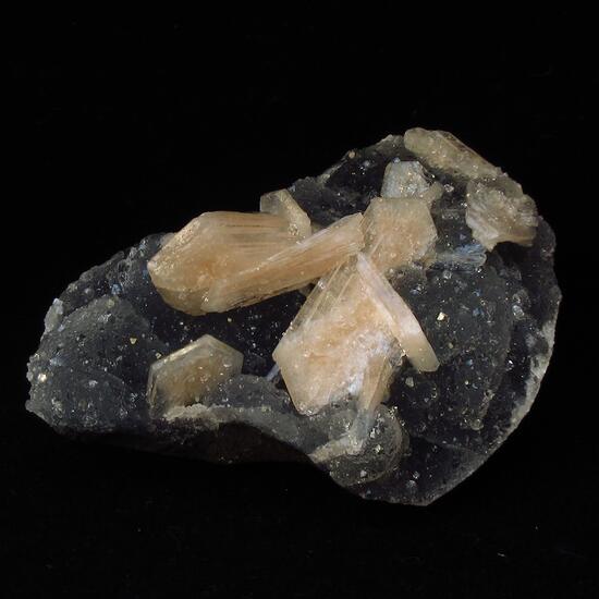 Stilbite On Chalcedony