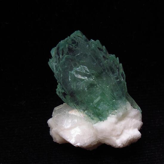 Apophyllite On Heulandite