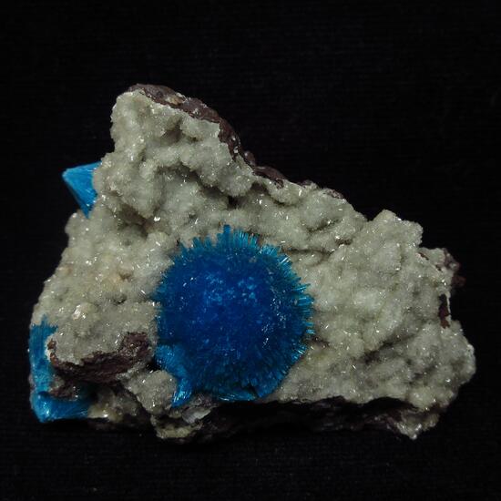 Cavansite On Heulandite