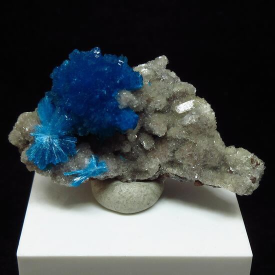 Cavansite On Heulandite