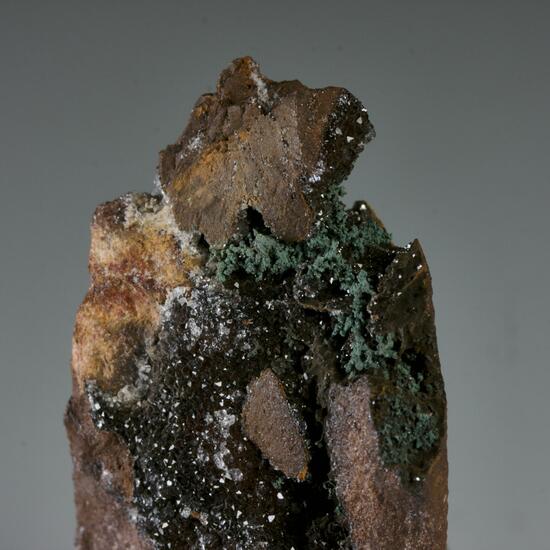 Native Copper & Malachite