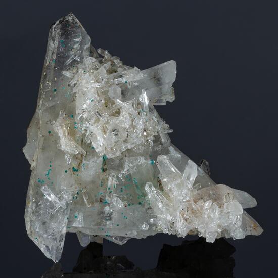 Veszelyite On Quartz