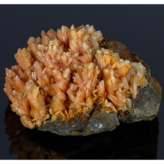 Baryte With Realgar Inclusions