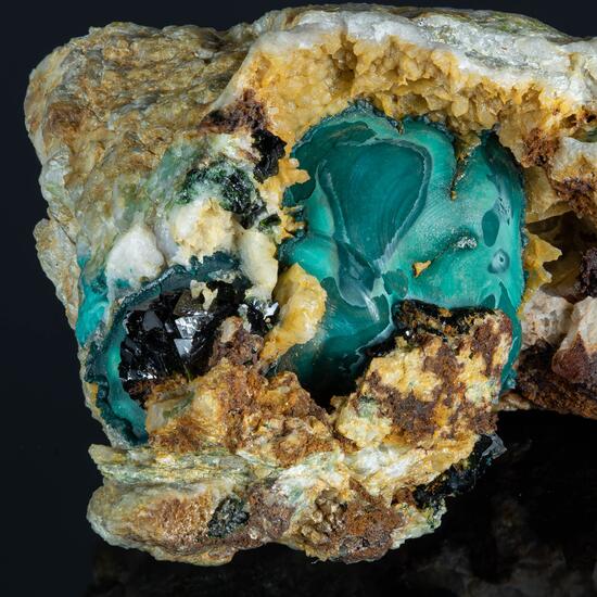 Pseudomalachite & Libethenite