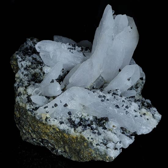 Bournonite Quartz & Chalcedony