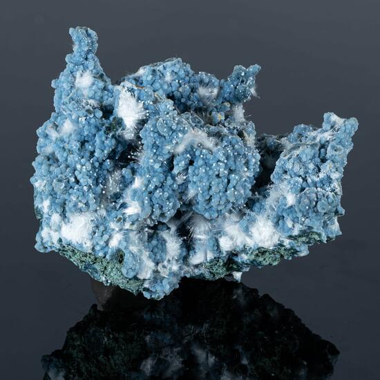 Okenite On Chalcedony