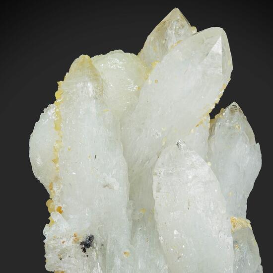 Calcite On Siderite & Quartz