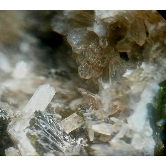 Stilbite Laumontite & Epidote