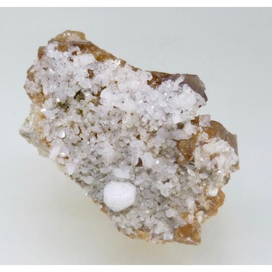 Harmotome & Calcite