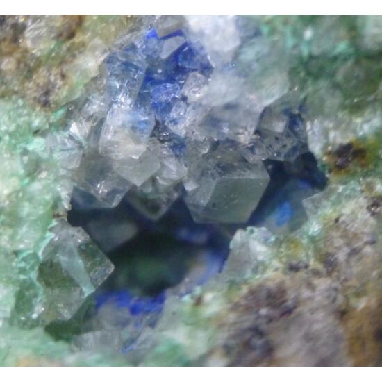 Fluorite Azurite & Malachite