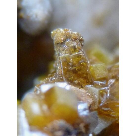 Wulfenite Endlichite & Calcite