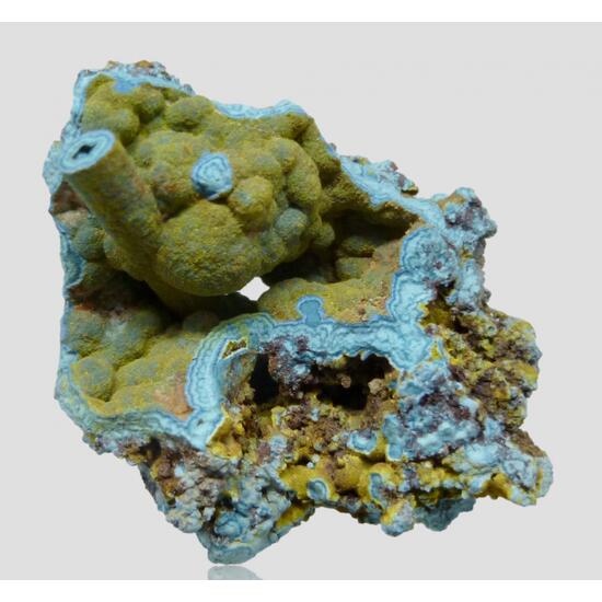 Mottramite & Chrysocolla