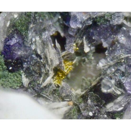 Fluorite Baryte & Chalcopyrite