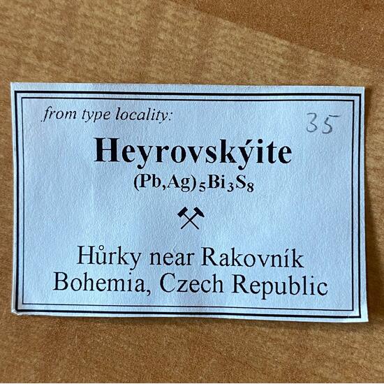 Heyrovskýite