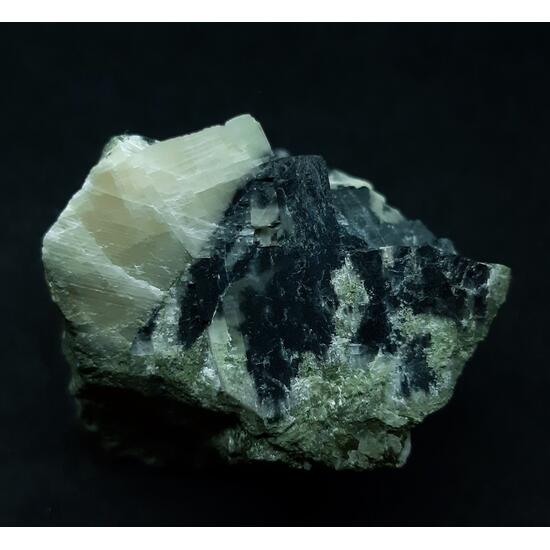 Berzelianite & Calcite