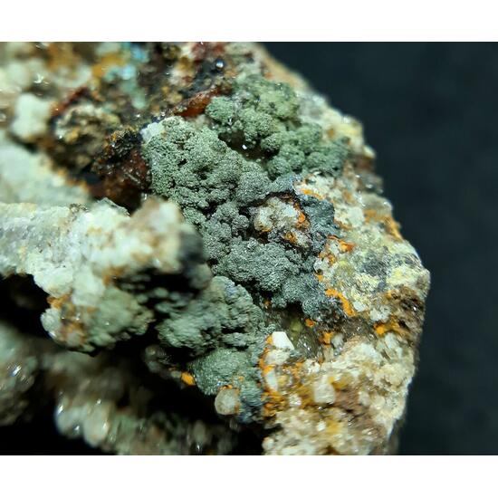 Duftite Plancheite Willemite & Quartz