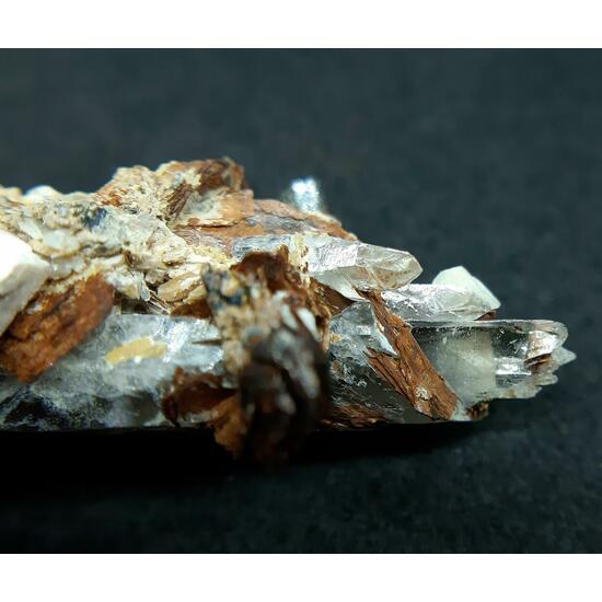 Niobophyllite Quartz & Feldspar