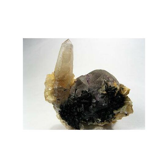 Fluorite Quartz Muscovite & Schorl