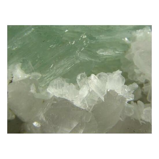 Prehnite & Quartz