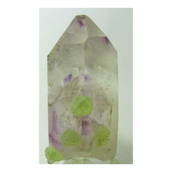 Amethyst With Prehnite