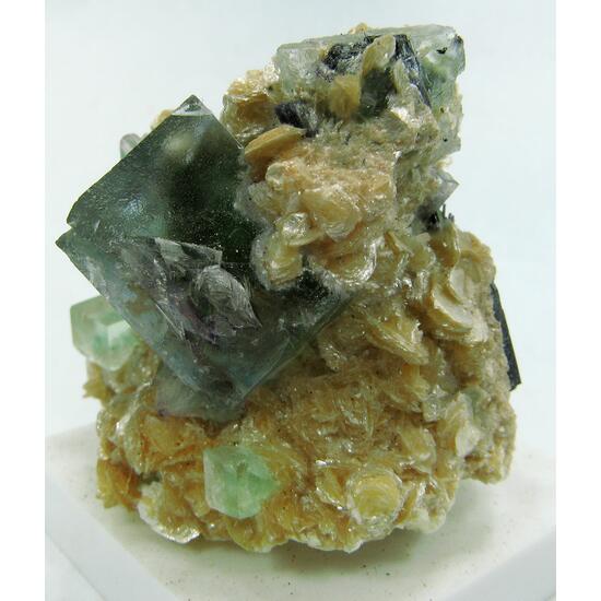 Fluorite Feldspar & Muscovite