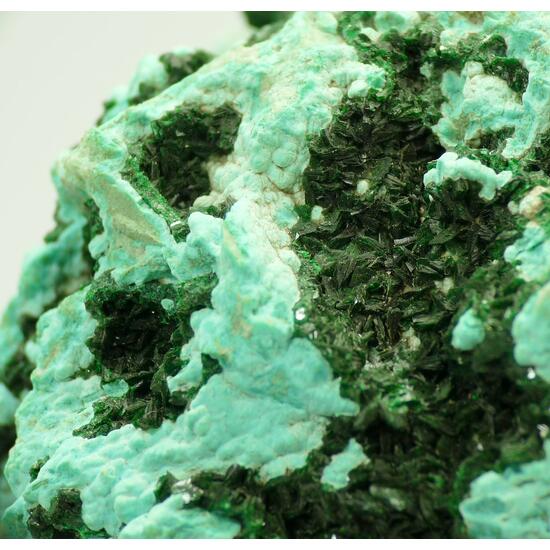 Plancheite Shattuckite & Malachite