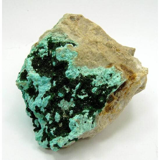 Plancheite Shattuckite & Malachite