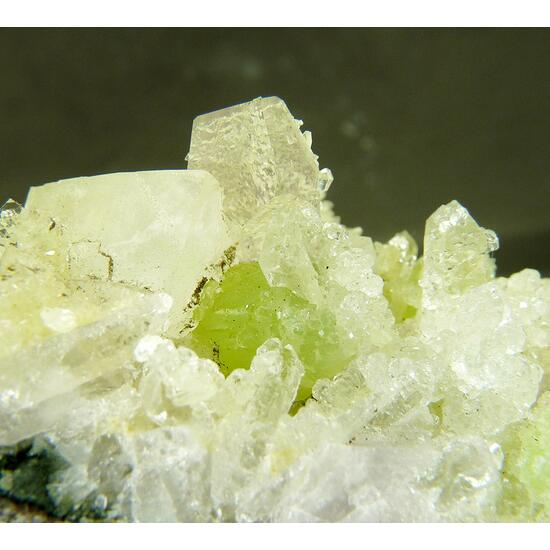 Prehnite Quartz Analcime & Calcite