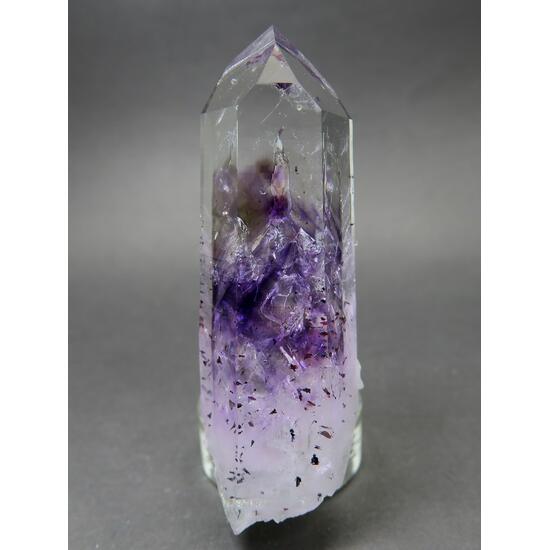 Amethyst With Hematite Inclusions