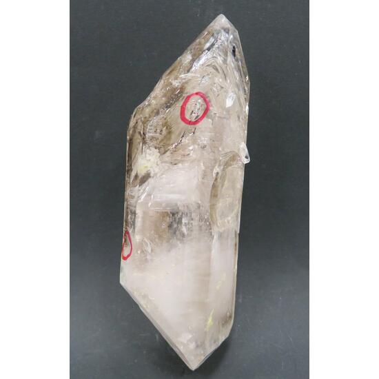 Quartz Enhydro With Inclusions