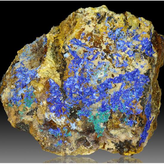 Linarite & Brochantite